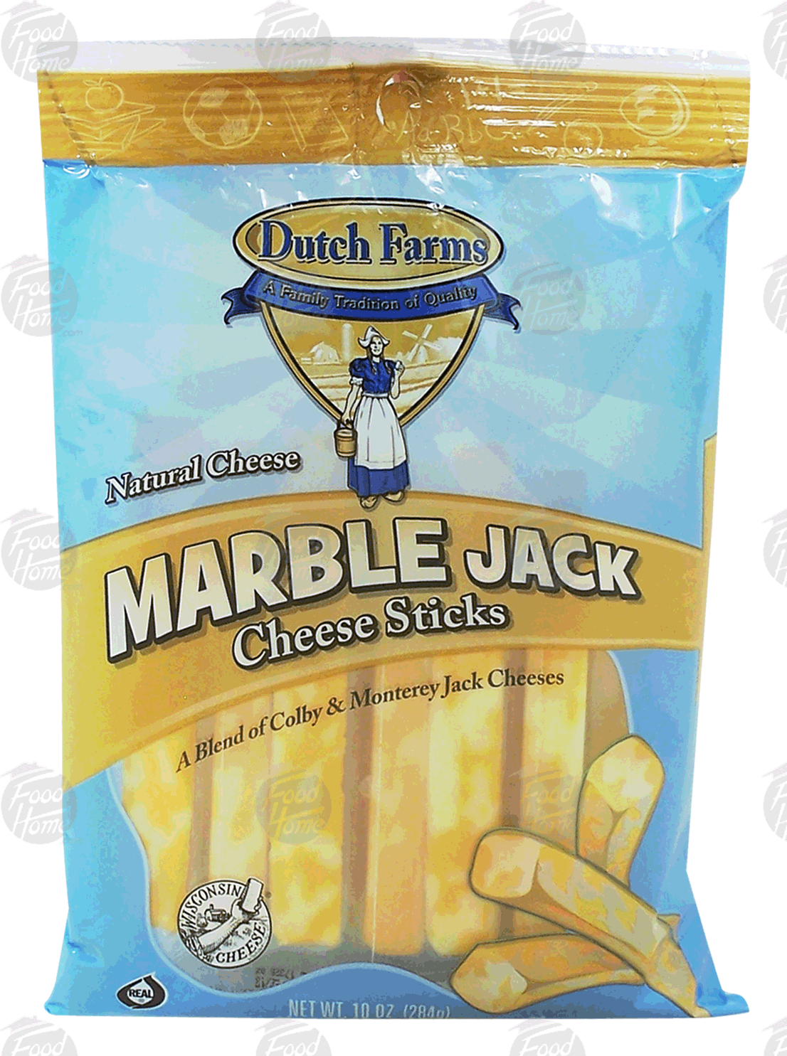 Dutch Farms Natural marble jack cheese sticks, 12-individually wrapped Full-Size Picture